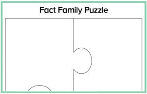 Fact Family Puzzle
