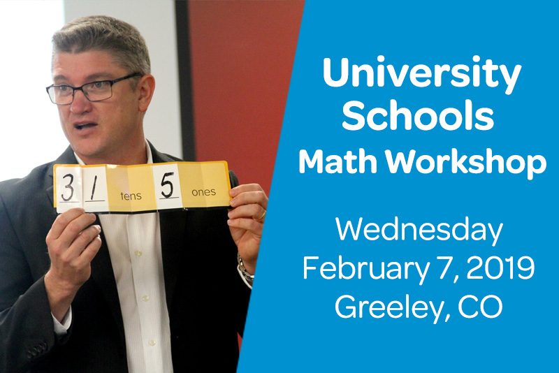 University Schools Math Workshop Wednesday February 27, 2019
