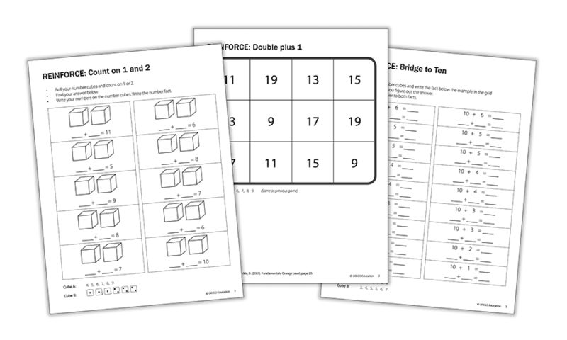 Fluency In Math Addition And Subtraction Activity